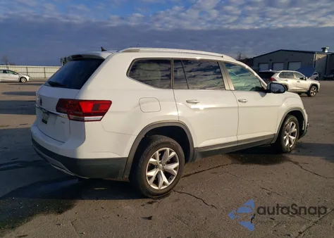 2018 Volkswagen Atlas S z USA, uszkodzony, nr VIN 1V2AP2CA5JC600852